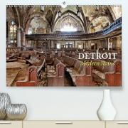 Detroit - Modern Ruins (Premium, hochwertiger DIN A2 Wandkalender 2021, Kunstdruck in Hochglanz)