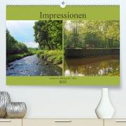 Impressionen - Gütersloh entlang der Dalke (Premium, hochwertiger DIN A2 Wandkalender 2021, Kunstdruck in Hochglanz)