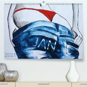 JAN - Namenskalender (Premium, hochwertiger DIN A2 Wandkalender 2021, Kunstdruck in Hochglanz)