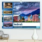 Innsbruck - Capital of the AlpsAT-Version (Premium, hochwertiger DIN A2 Wandkalender 2021, Kunstdruck in Hochglanz)