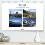 Nepal, der Gosainkund Treck (Premium, hochwertiger DIN A2 Wandkalender 2021, Kunstdruck in Hochglanz)