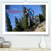Mit dem Stromrad in den Bergen (Premium, hochwertiger DIN A2 Wandkalender 2021, Kunstdruck in Hochglanz)