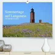 Sommertage auf Langeness (Premium, hochwertiger DIN A2 Wandkalender 2021, Kunstdruck in Hochglanz)