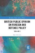 British Public Opinion on Foreign and Defence Policy