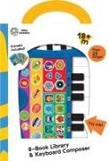 Baby Einstein: 8-Book Library & Keyboard Composer Sound Book Set [With Keyboard]