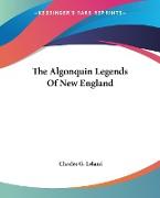 The Algonquin Legends Of New England