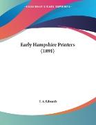 Early Hampshire Printers (1891)