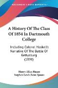 A History Of The Class Of 1854 In Dartmouth College