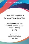 The Great Events By Famous Historians V10