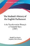 The Student's History of the English Parliament