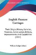 English Pleasure Carriages