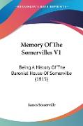 Memory Of The Somervilles V1