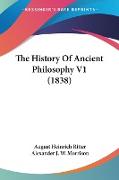 The History Of Ancient Philosophy V1 (1838)