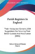 Parish Registers In England