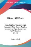 History Of Peace