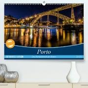Porto - Die Handelsstadt am Douro (Premium, hochwertiger DIN A2 Wandkalender 2021, Kunstdruck in Hochglanz)