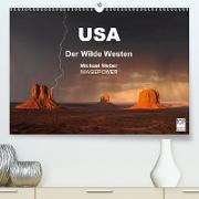 USA - Der Wilde Westen (Premium, hochwertiger DIN A2 Wandkalender 2021, Kunstdruck in Hochglanz)