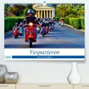 Vespazieren (Premium, hochwertiger DIN A2 Wandkalender 2021, Kunstdruck in Hochglanz)