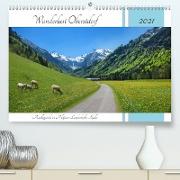 Wanderlust Oberstdorf 2021 (Premium, hochwertiger DIN A2 Wandkalender 2021, Kunstdruck in Hochglanz)