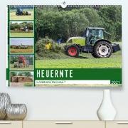 Heuernte (Premium, hochwertiger DIN A2 Wandkalender 2021, Kunstdruck in Hochglanz)