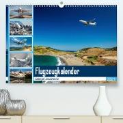 Flugzeugkalender 2021AT-Version (Premium, hochwertiger DIN A2 Wandkalender 2021, Kunstdruck in Hochglanz)