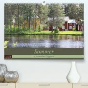 Sommer in Schwedens Lappland (Premium, hochwertiger DIN A2 Wandkalender 2021, Kunstdruck in Hochglanz)