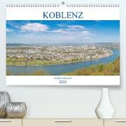 Koblenz Impressionen (Premium, hochwertiger DIN A2 Wandkalender 2021, Kunstdruck in Hochglanz)