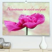Blütenträume in violett und pink (Premium, hochwertiger DIN A2 Wandkalender 2021, Kunstdruck in Hochglanz)