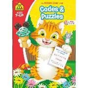 School Zone Codes & Puzzles Workbook