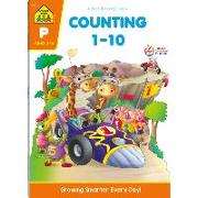 School Zone Counting 1-10 Workbook