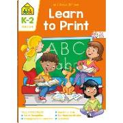 School Zone Learn to Print Workbook