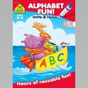 Alphabet Fun a Wipe-Off Book: Hours of Reusable Fun!