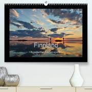 Finnland - Nordische Farbenspiele (Premium, hochwertiger DIN A2 Wandkalender 2021, Kunstdruck in Hochglanz)