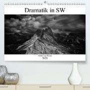 Dramatik in SW (Premium, hochwertiger DIN A2 Wandkalender 2021, Kunstdruck in Hochglanz)