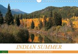 Indian Summer in the Canadian Rockies (Wall Calendar 2021 DIN A4 Landscape)