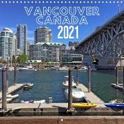 Vancouver Canada (Wall Calendar 2021 300 × 300 mm Square)