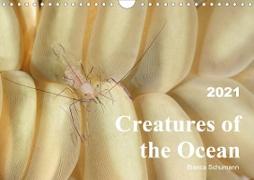 Creatures of the Ocean (Wall Calendar 2021 DIN A4 Landscape)