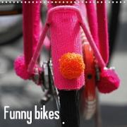Funny bikes (Wall Calendar 2021 300 × 300 mm Square)