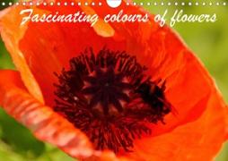 Fascinating colours of flowers (Wall Calendar 2021 DIN A4 Landscape)