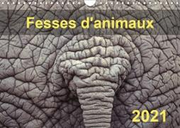 Fesses d'animaux (Calendrier mural 2021 DIN A4 horizontal)