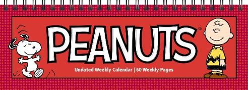 Peanuts Undated Weekly Desk Pad Calendar