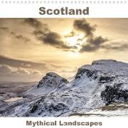 Scotland - Mythical Landscapes (Wall Calendar 2021 300 × 300 mm Square)