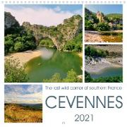Cevennes, the last wild corner of southern France (Wall Calendar 2021 300 × 300 mm Square)