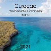Curacao the beautiful Caribbean Island (Wall Calendar 2021 300 × 300 mm Square)