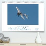 Historische Propellerflugzeuge 2021CH-Version (Premium, hochwertiger DIN A2 Wandkalender 2021, Kunstdruck in Hochglanz)