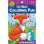 School Zone My First Coloring Fun Tablet Workbook