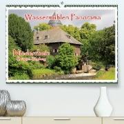 Wassermühlen Panorama Niederrhein Brüggen-Wegberg (Premium, hochwertiger DIN A2 Wandkalender 2021, Kunstdruck in Hochglanz)