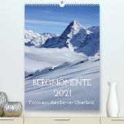 Bergmomente (Premium, hochwertiger DIN A2 Wandkalender 2021, Kunstdruck in Hochglanz)