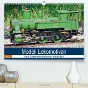 Modell-Lokomotiven beim Dampfmodellbautreffen in Bisingen (Premium, hochwertiger DIN A2 Wandkalender 2021, Kunstdruck in Hochglanz)