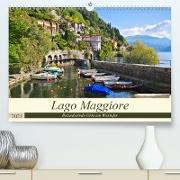 Lago Maggiore - Bezaubernde Orte am Westufer (Premium, hochwertiger DIN A2 Wandkalender 2021, Kunstdruck in Hochglanz)